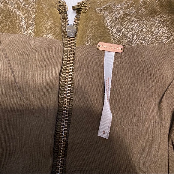 NWT Free People Modern Femme Vegan Leather Mini - Picture 6 of 7